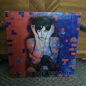 3/$30 tug of war by paul mccartney vinyl record